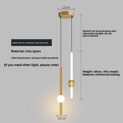 Minimalist Globe Pendant Light – Frosted Glass Ball Hanging Lamp for Living Room