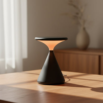Hourglass Table Lamp – Sensory Dimmable Aura LED Bedside Light for Bedroom