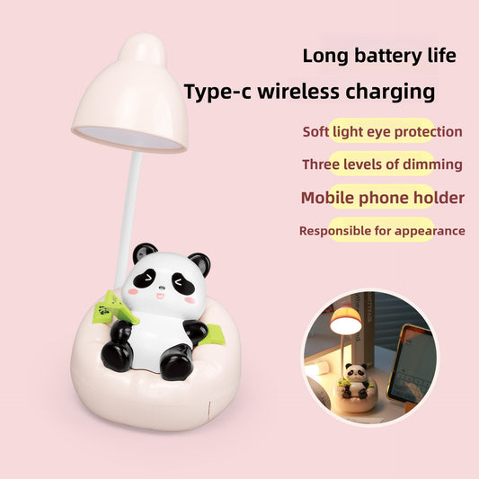 Panda LED Desk Lamp – Cute Animal Night Light for Kids Room & Nursery