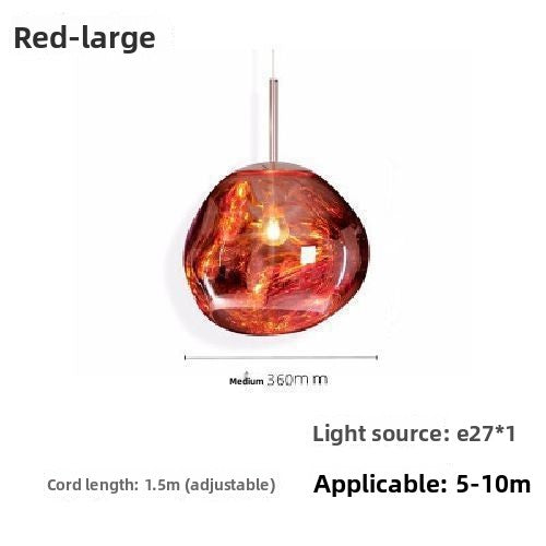 Tom Dixon Melt Lava-Like Design Pendant Light – Modern Multi-Globe Pendant Light for Dining Room & Living Room