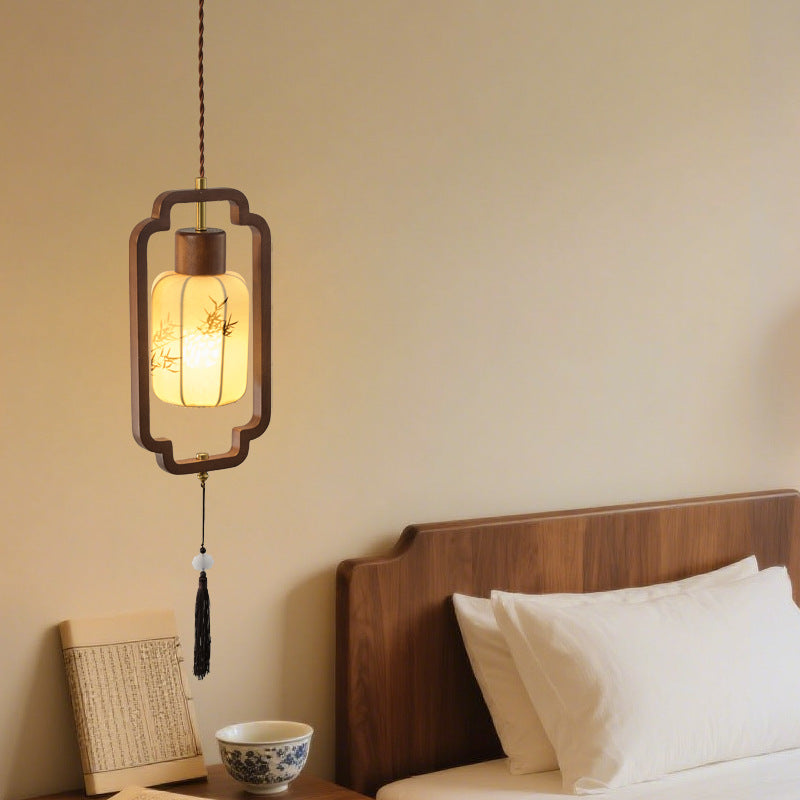 Mid-Century Modern Hanging Lamp – Retro Dome Pendant Light for Kitchen & Dining