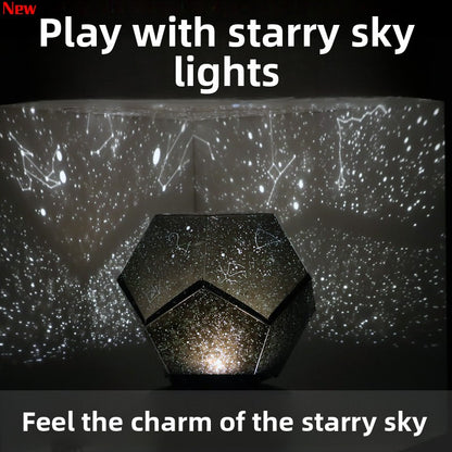 Star Projection Night Light – Galaxy Projector Lamp for Kids Bedroom & Adults