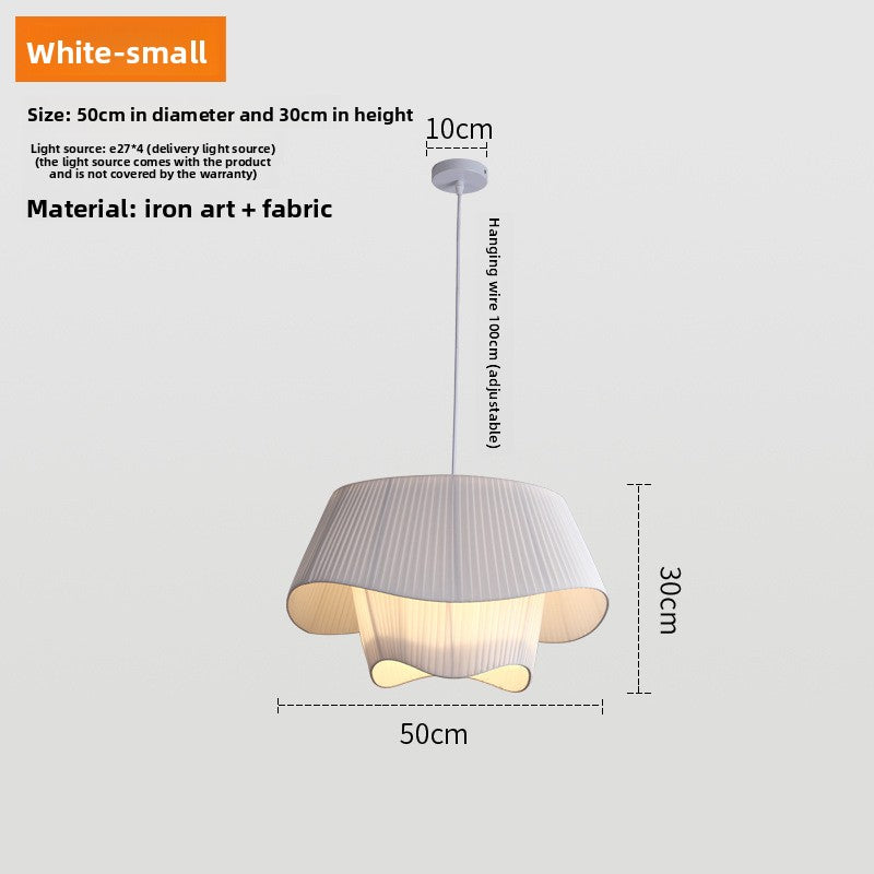 French Cream Chandelier – Luxury Vintage Ceiling Light for Living Room & Dining Room