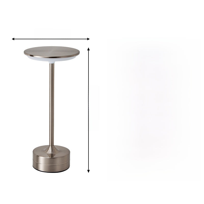 Metal Minimalist Table Lamp – Modern Bedside Lamp for Bedroom & Living Room