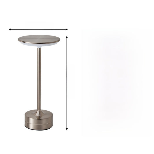 Metal Minimalist Table Lamp – Modern Bedside Lamp for Bedroom & Living Room