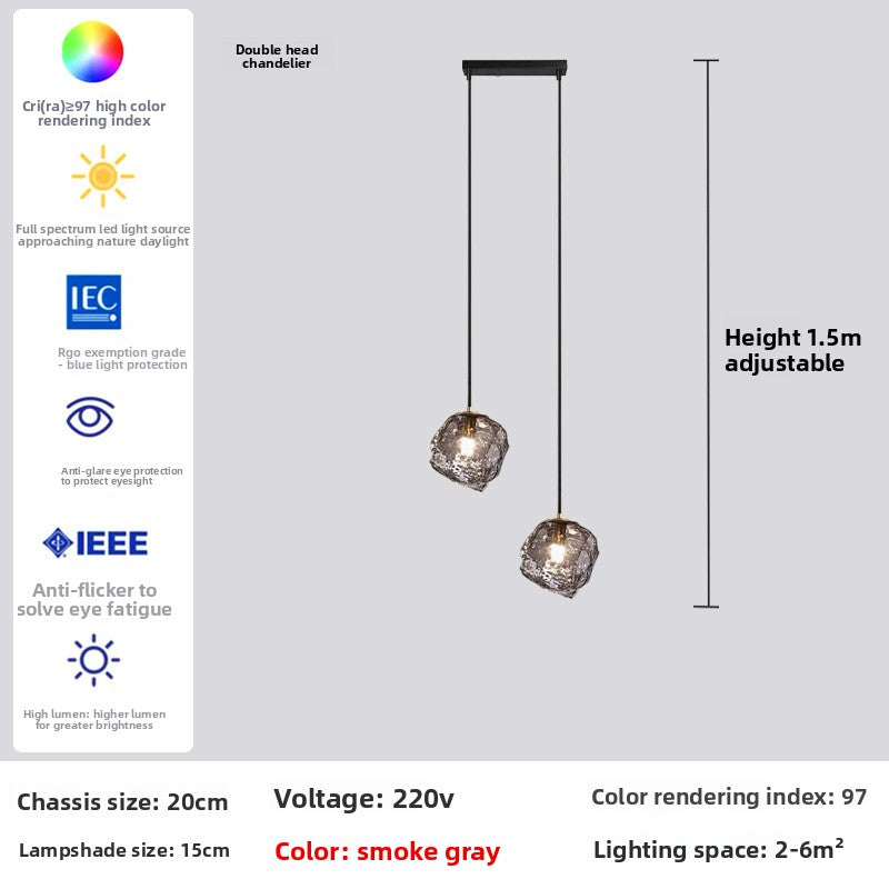 Nordic Lava Abstract Chandelier – Modern Sculptural Ceiling Light for Living Room