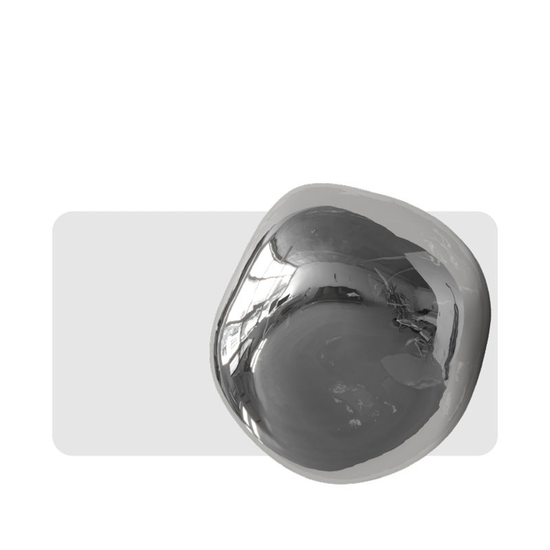 Scandinavian Lava Glass Wall Lamp – Nordic Art Glass Wall Sconce for Living Room