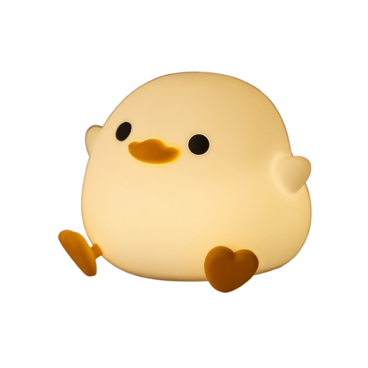 Rubber Duck USB Night Light – Cute Silicone Glow Lamp for Kids & Nursery