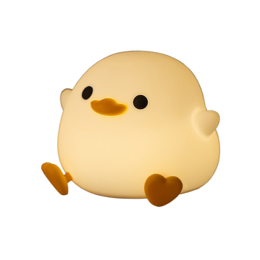 Rubber Duck USB Night Light – Cute Silicone Glow Lamp for Kids & Nursery