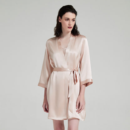 Blume Silk Kimono Robe