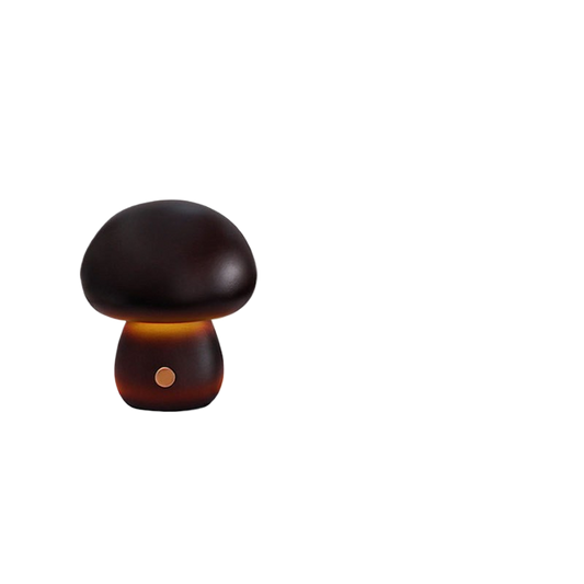 Oslo Mushroom Table Lamp – Retro Scandinavian LED Bedside Lamp for Bedroom