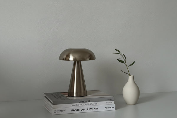 Danish Mushroom Touch Table Lamp