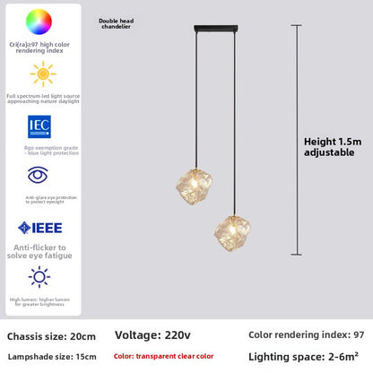 Nordic Lava Abstract Chandelier – Modern Sculptural Ceiling Light for Living Room