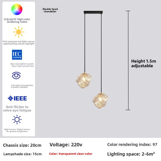 Nordic Lava Abstract Chandelier – Modern Sculptural Ceiling Light for Living Room