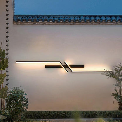 Zenith Bar Outdoor LED Wall Lamp – Modern Exterior Wall Light for Patio & Facade