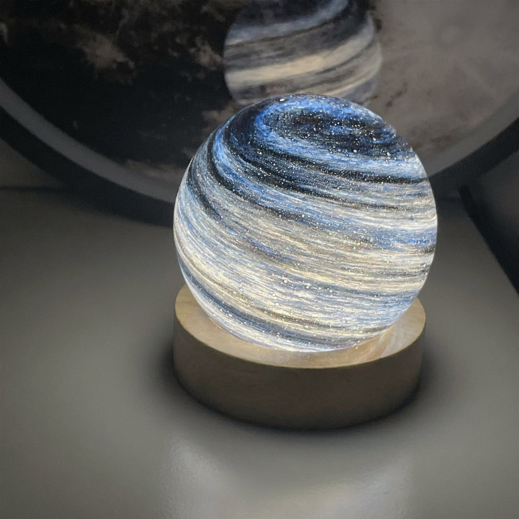 Planetary Galaxy Night Light – LED Space Projector Lamp for Bedroom