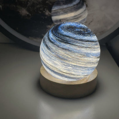 Planetary Galaxy Night Light – LED Space Projector Lamp for Bedroom