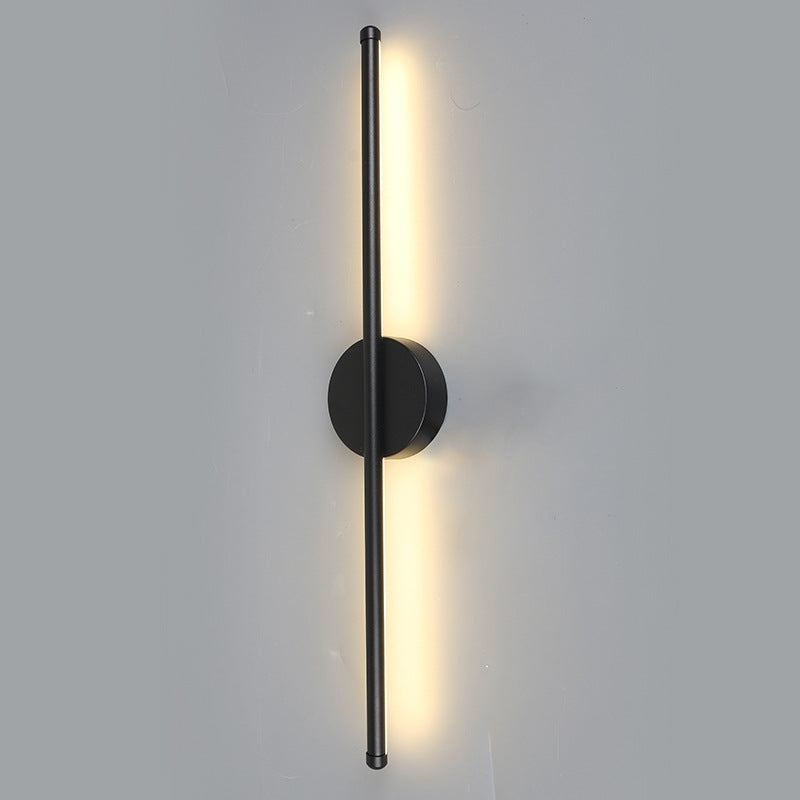 Nordic Linear Wall Light – Scandinavian Style Indoor Wall Lamp for Bedroom