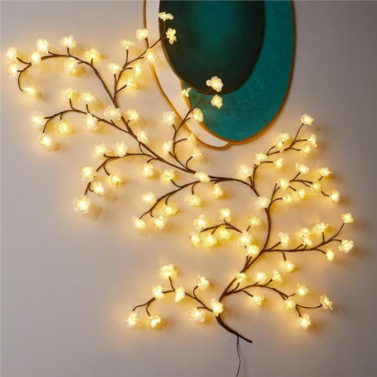 Sakura Cherry Blossom Decorative Wall Light – Japanese Style Floral Wall Sconce