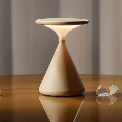 Hourglass Table Lamp – Sensory Dimmable Aura LED Bedside Light for Bedroom