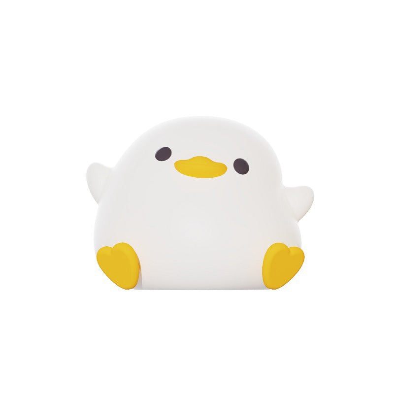 Rubber Duck USB Night Light – Cute Silicone Glow Lamp for Kids & Nursery