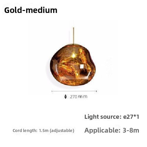 Tom Dixon Melt Lava-Like Design Pendant Light – Modern Multi-Globe Pendant Light for Dining Room & Living Room