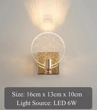 Modern Minimalist Aluminium Wall Light – Waterproof LED Wall Sconce for Patio, Facade & Entryway