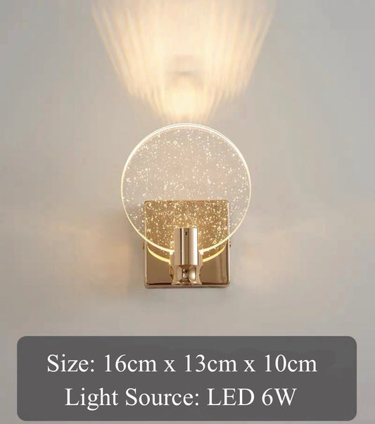 Modern Minimalist Aluminium Wall Light – Waterproof LED Wall Sconce for Patio, Facade & Entryway