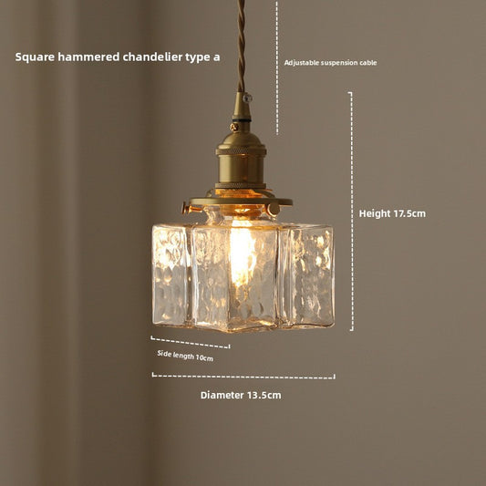 Japanese Vintage Brass Chandelier – Kinshi Style Ceiling Light for Dining Room