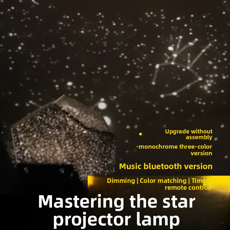 Star Projection Night Light – Galaxy Projector Lamp for Kids Bedroom & Adults