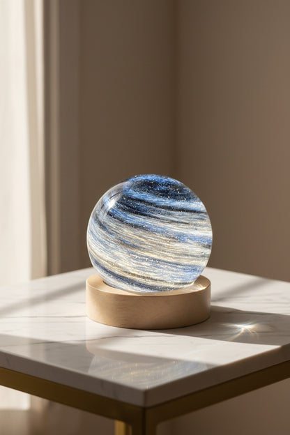 Planetary Galaxy Night Light – LED Space Projector Lamp for Bedroom