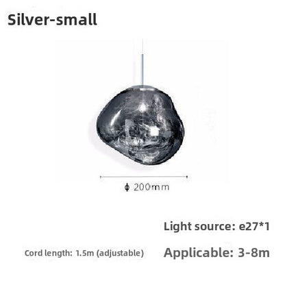 Tom Dixon Melt Lava-Like Design Pendant Light – Modern Multi-Globe Pendant Light for Dining Room & Living Room