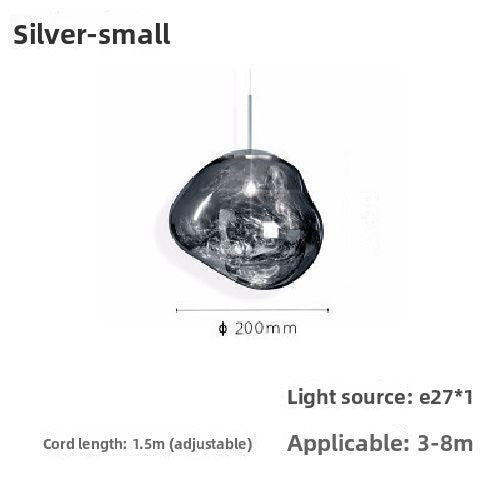 Tom Dixon Melt Lava-Like Design Pendant Light – Modern Multi-Globe Pendant Light for Dining Room & Living Room