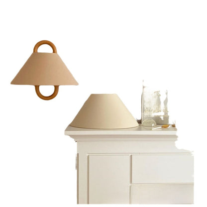Retro Solid Wood Wall Lamp – Rustic Wooden Wall Sconce for Living Room