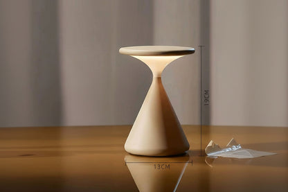 Hourglass Table Lamp – Sensory Dimmable Aura LED Bedside Light for Bedroom