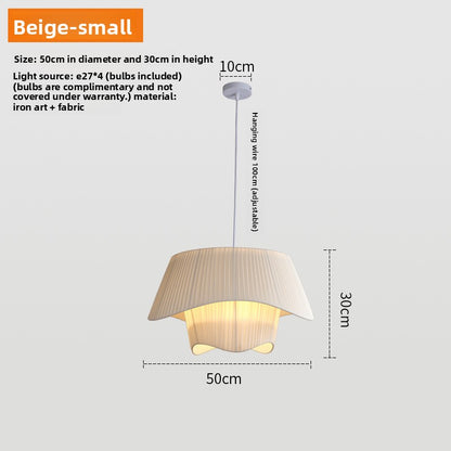French Cream Chandelier – Luxury Vintage Ceiling Light for Living Room & Dining Room