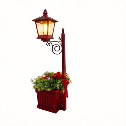 Solar Powered Flower Pot Decorative Light
