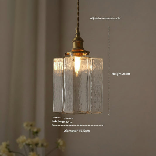 Japanese Vintage Brass Chandelier – Kinshi Style Ceiling Light for Dining Room