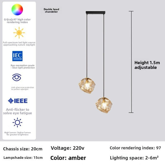 Nordic Lava Abstract Chandelier – Modern Sculptural Ceiling Light for Living Room