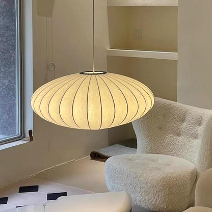 Saucer Bubble Pendant Light – Mid-Century Modern Hanging Lamp for Living Room