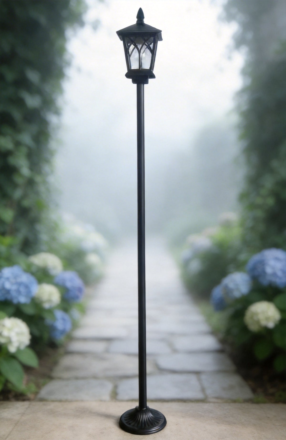Solar Powered Flower Pot Decorative Light