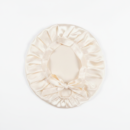 Creamy White Sleep Cap