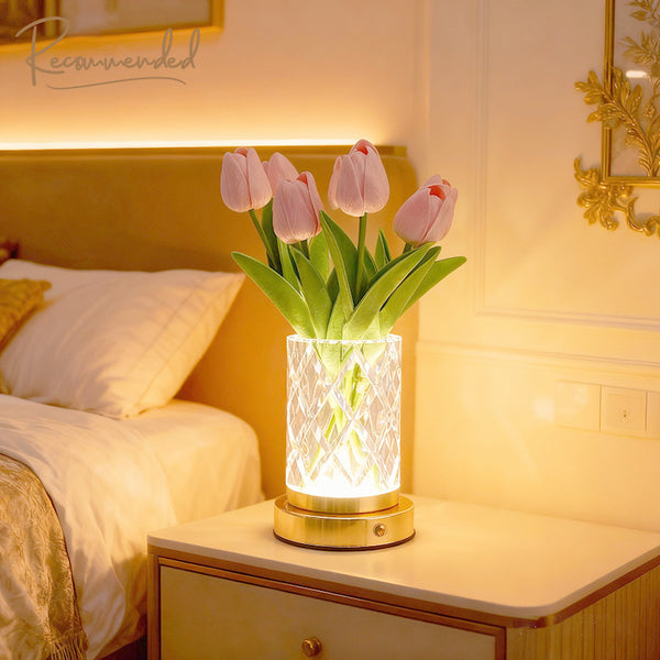 Flower Vase Floor Lamp – Elegant Decorative Standing Lamp for Living Room & Bedroom