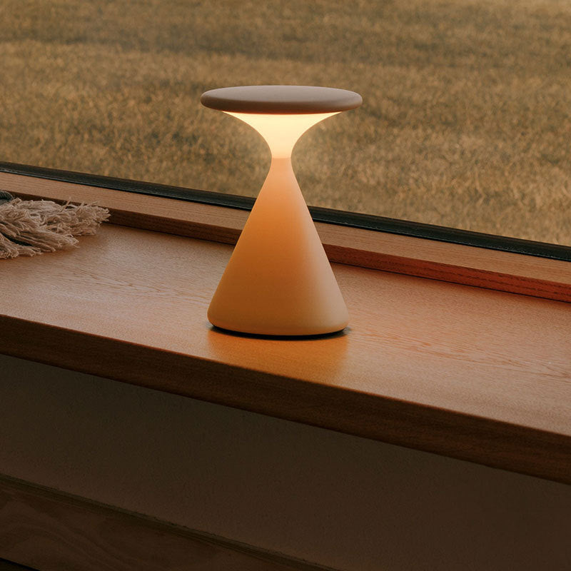 Hourglass Table Lamp – Sensory Dimmable Aura LED Bedside Light for Bedroom