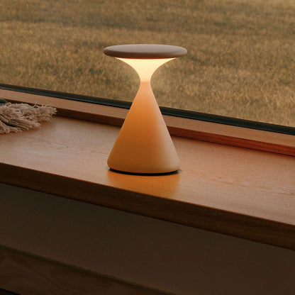 Hourglass Table Lamp – Sensory Dimmable Aura LED Bedside Light for Bedroom