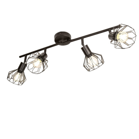 Matte Onyx Radial Mount Light