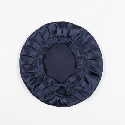 Deep Navy Blue Sleep Cap