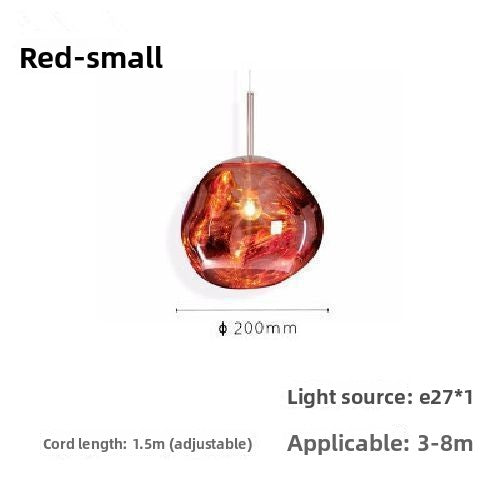 Tom Dixon Melt Lava-Like Design Pendant Light – Modern Multi-Globe Pendant Light for Dining Room & Living Room