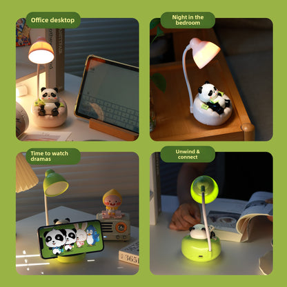 Panda LED Desk Lamp – Cute Animal Night Light for Kids Room & Nursery