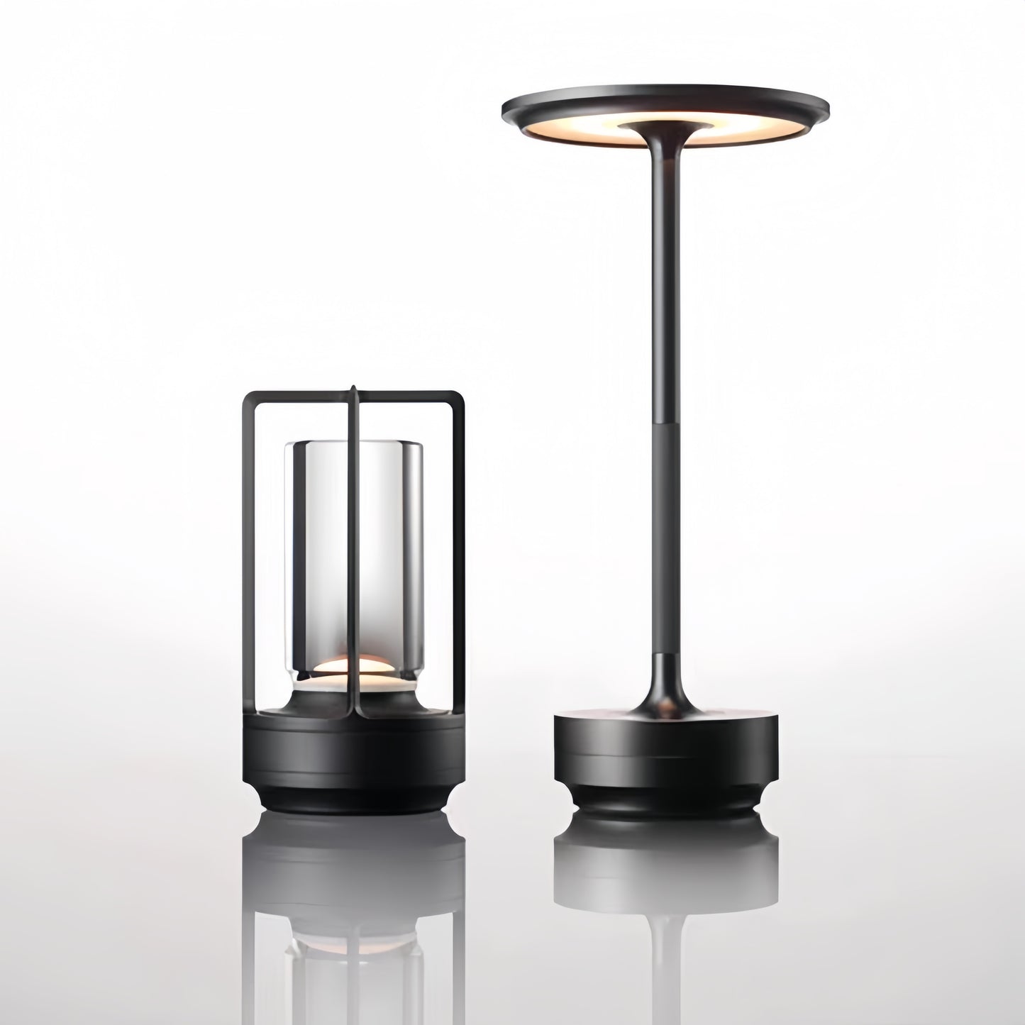Metal Minimalist Table Lamp – Modern Bedside Lamp for Bedroom & Living Room